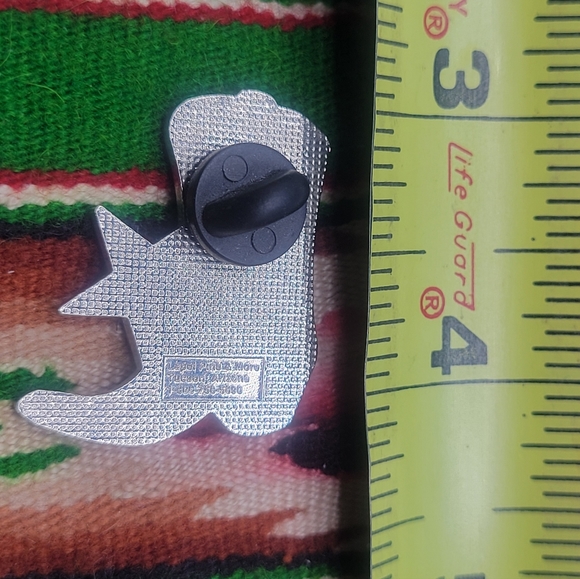 Tucson Eastern Star Boot Pin Brooch - Picture 2 of 2